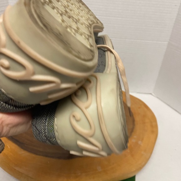 Retro Gucci Canvas Pastel Sneakers As Is - Picture 8 of 9